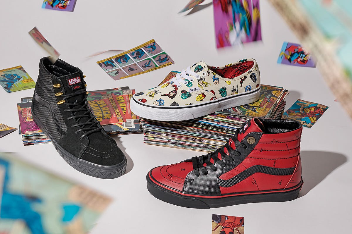vans marvel
